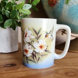 Vintage Otagiri Ceramic Mug with Floral Design